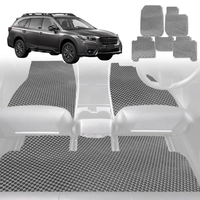 6D Diamond Car Floor Mats for Subaru Outback 2021 - Current 6GEN - Custom-Fit Carpet Liner - 0