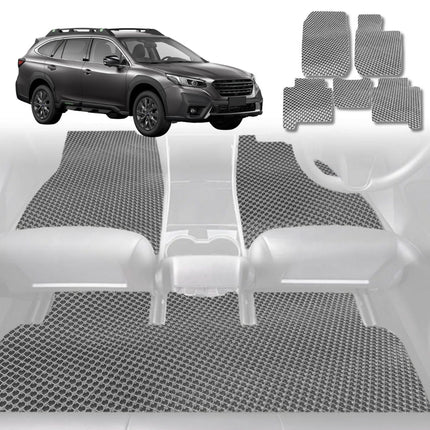 6D Diamond Car Floor Mats for Subaru Outback 2021 - Current 6GEN - Custom-Fit Carpet Liner - 0