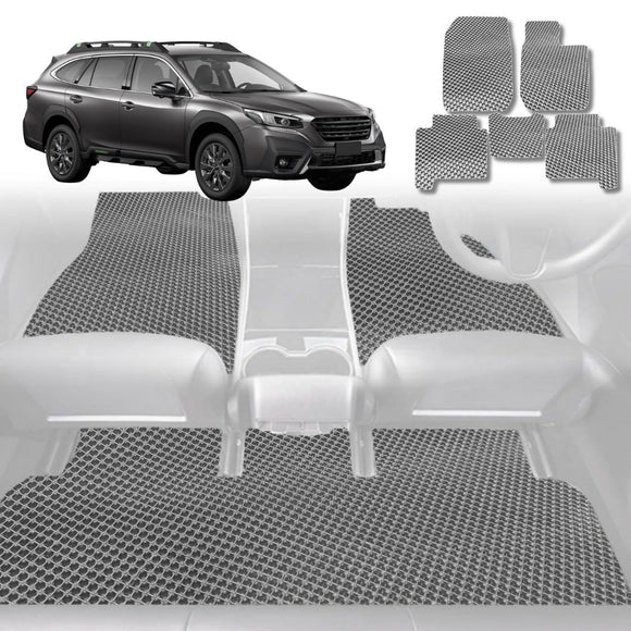 6D Diamond Car Floor Mats for Subaru Outback 2021 - Current 6GEN - Custom-Fit Carpet Liner