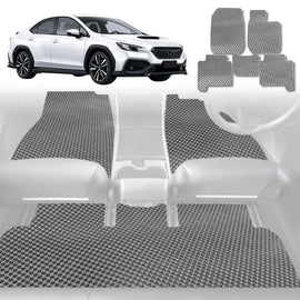 6D Diamond Car Floor Mats for Subaru WRX 2022 - Current Auto - Custom-Fit Carpet Liner - 0
