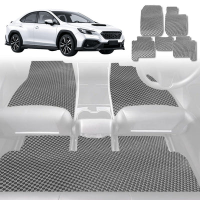 6D Diamond Car Floor Mats for Subaru WRX 2022 - Current Auto - Custom-Fit Carpet Liner - 0
