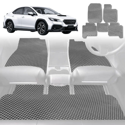 6D Diamond Car Floor Mats for Subaru WRX 2022 - Current Auto - Custom-Fit Carpet Liner - 0