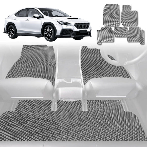 6D Diamond Car Floor Mats for Subaru WRX 2022 - Current Auto - Custom-Fit Carpet Liner