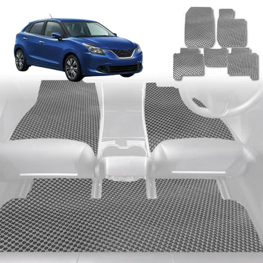6D Diamond Car Floor Mats for Suzuki Baleno 2015 - Current EW - Custom-Fit Carpet Liner - 0