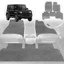 6D Diamond Car Floor Mats for Suzuki Jimny 2018 - Current Manual - Custom-Fit Carpet Liner-2