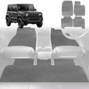6D Diamond Car Floor Mats for Suzuki Jimny 2018 - Current Auto - Custom-Fit Carpet Liner-2