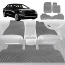 6D Diamond Car Floor Mats for Tesla Model 3 2017 - 2023 - Custom-Fit Carpet Liner-2
