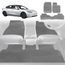 6D Diamond Car Floor Mats for Tesla Model 3 2024 - Current (Highlander) - Custom-Fit Carpet Liner-2
