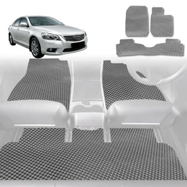 6D Diamond Car Floor Mats for Toyota Aurion 2006 - 2012 (XV40) - Custom-Fit Carpet Liner - 0