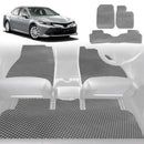 6D Diamond Car Floor Mats for Toyota Camry 2018 - Current (XV70) - Custom-Fit Carpet Liner-2