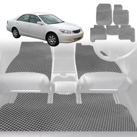 6D Diamond Car Floor Mats for Toyota Camry 2002 - 2006 (XV30) - Custom-Fit Carpet Liner - 0