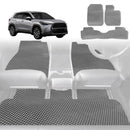 6D Diamond Car Floor Mats for Toyota Corolla Cross 2020 - Current (XG10) - Custom-Fit Carpet Liner-2
