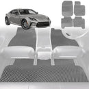 6D Diamond Car Floor Mats for Toyota GR86 2022 - Current - Custom-Fit Carpet Liner-2