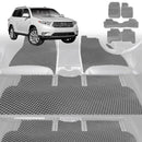 6D Diamond Car Floor Mats for Toyota Kluger 2007 - 2013 (XU40) - Custom-Fit Carpet Liner-1