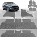 6D Diamond Car Floor Mats for Toyota Kluger 2021 - Current (XU70) - Custom-Fit Carpet Liner-2
