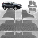 6D Diamond Car Floor Mats for Toyota Prado 2009 - 2013 (J150) - Custom-Fit Carpet Liner-2