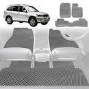 6D Diamond Car Floor Mats for Toyota RAV4 2000 - 2005 2-Door (XA20) - Custom-Fit Carpet Liner-2