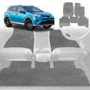6D Diamond Car Floor Mats for Toyota RAV4 2012 - 2019 (XA40) - Custom-Fit Carpet Liner-2
