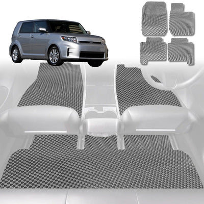 6D Diamond Car Floor Mats for Toyota Rukus 2010 - 2015 - Custom-Fit Carpet Liner - 0