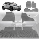 6D Diamond Car Floor Mats for Toyota Yaris Cross 2020 - Current - Custom-Fit Carpet Liner-2