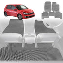 6D Diamond Car Floor Mats for VolksWagen Golf 2009 - 2013 Hatch/Wagon (MK6) - Custom-Fit Carpet Liner-2