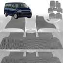 6D Diamond Car Floor Mats for VolksWagen Multivan 2016 - Current (T6) - Custom-Fit Carpet Liner-2