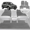6D Diamond Car Floor Mats for VolksWagen Tiguan 2008 - 2016 - Custom-Fit Carpet Liner-2