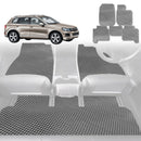 6D Diamond Car Floor Mats for VolksWagen Touareg 2011 - 2017 (7P) - Custom-Fit Carpet Liner-2