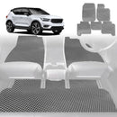 6D Diamond Car Floor Mats for Volvo XC40 2018 - Current - Custom-Fit Carpet Liner-2