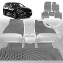 6D Diamond Car Floor Mats for Volvo XC60 2017 - Current Mk I Facelift, Mk II - Custom-Fit Carpet Liner-2