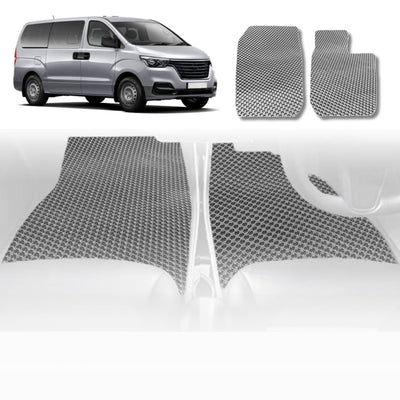 6D Diamond Car Floor Mats for Hyundai iLoad 2007 - Current TQ - Custom-Fit Carpet Liner - 0