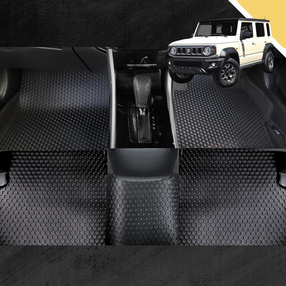 6D PRO Car Floor Mats for Suzuki Jimny XL Auto 2023 - Current (GLX) (Full Set)