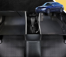 6D PRO Car Floor Mats for BMW 3 Series 2011 - 2018 (F30 F31) (Full Set)