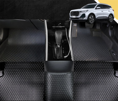 6D PRO Car Floor Mats for Chery Tiggo 7 Pro 2023 - Current (T32) Elite, Urban, Ultimate (Full Set)