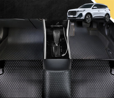 6D PRO Car Floor Mats for Chery Tiggo 7 Pro 2023 - Current (T32) Elite, Urban, Ultimate (Full Set)