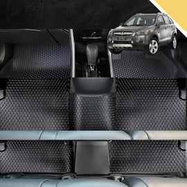 6D PRO Car Floor Mats for Holden Captiva 7 2009 - 2015 CG, CG II (Ultimate Set)
