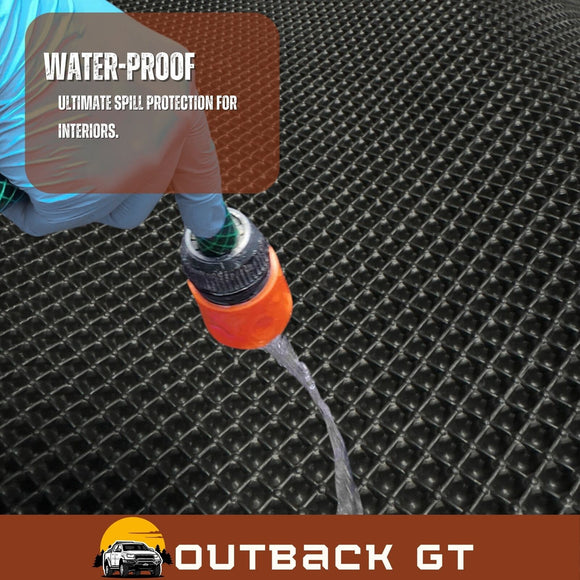 6D Diamond Car Boot Mat for Suzuki Swift Sport 2005 - 2012 (RS, FZ) (Hatch) - Heavy Duty Carpet Liner