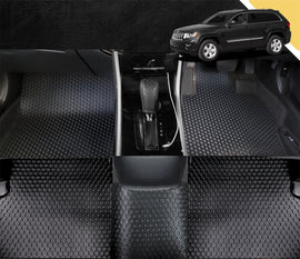 6D PRO Car Floor Mats for Jeep Grand Cherokee 2011 - 2021 (WK) (Full Set)