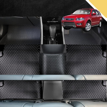 6D PRO Car Floor Mats for Ford Territory 2004 - 2011 SX, SY (Ultimate Set)