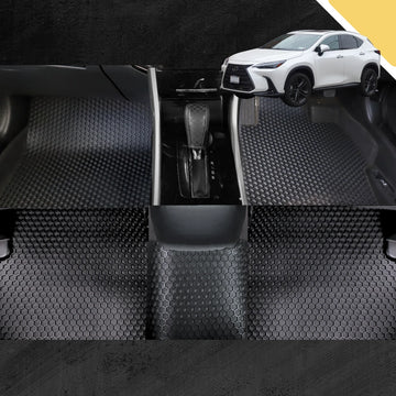 6D PRO Car Floor Mats for Lexus NX 2014 - 2021 (10R, 15R) (Full Set)