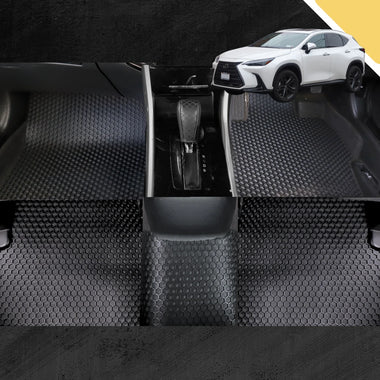 6D PRO Car Floor Mats for Lexus NX 2014 - 2021 (10R, 15R) (Full Set)