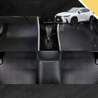 6D PRO Car Floor Mats for Lexus NX 2014 - 2021 (10R, 15R) (Full Set)