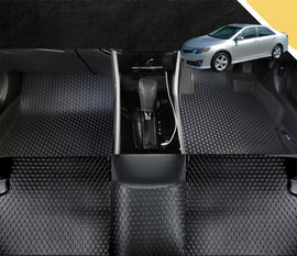 6D PRO Car Floor Mats for Toyota Camry 2006 - 2011 (XV40) (Full Set)