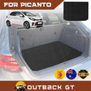 6D Diamond Car Boot Mat for Kia Picanto 2017 - Current (JA)  - Heavy Duty Carpet Liner-1