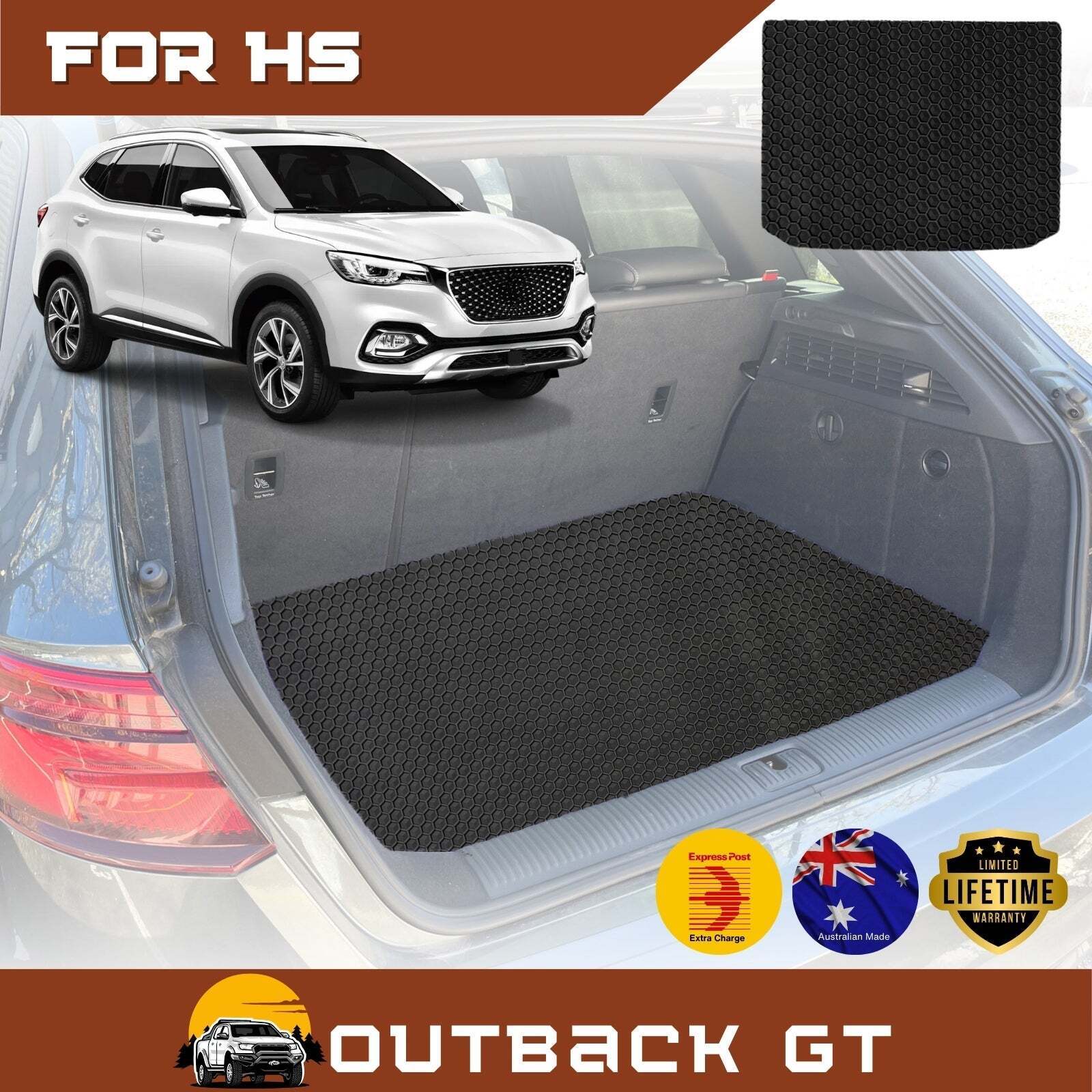 6D Diamond Car Boot Mat for Cupra Ateca 2016 - Current  - Heavy Duty Carpet Liner