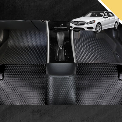 6D PRO Car Floor Mats for Mercedes-Benz E-Class 2009 - 2016 Sedan (W212) (Full Set)