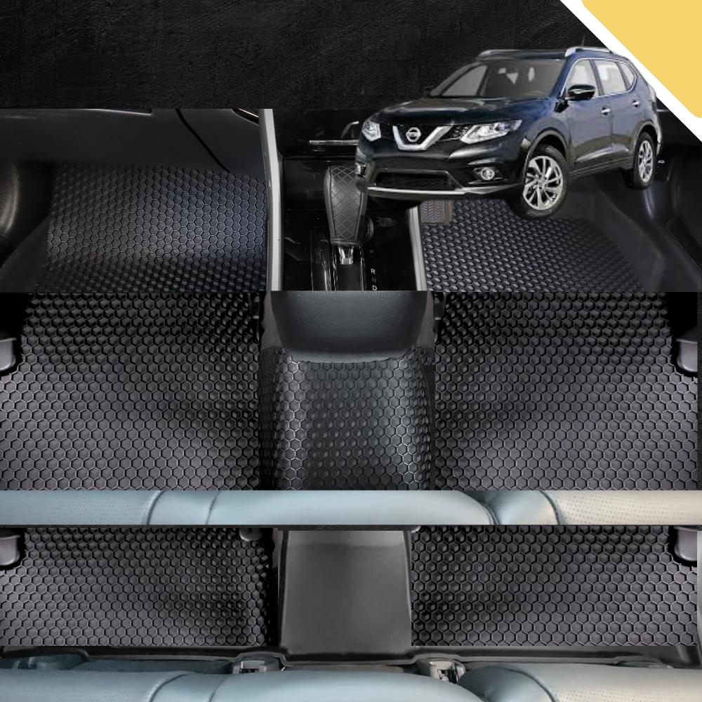 6D PRO Car Floor Mats for Nissan X-TRAIL 2014 - 2022 (T32) (Ultimate Set)