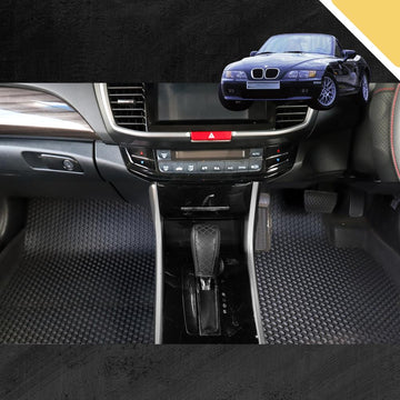 6D PRO Car Floor Mats for BMW Z3 1997 - 2002 E36/7, E36/8 (Front Set)