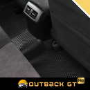 6D PRO Car Floor Mats for Nissan Navara Dual Cab 2005 - 2014 (D40 ST/STX) (Full Set)-6