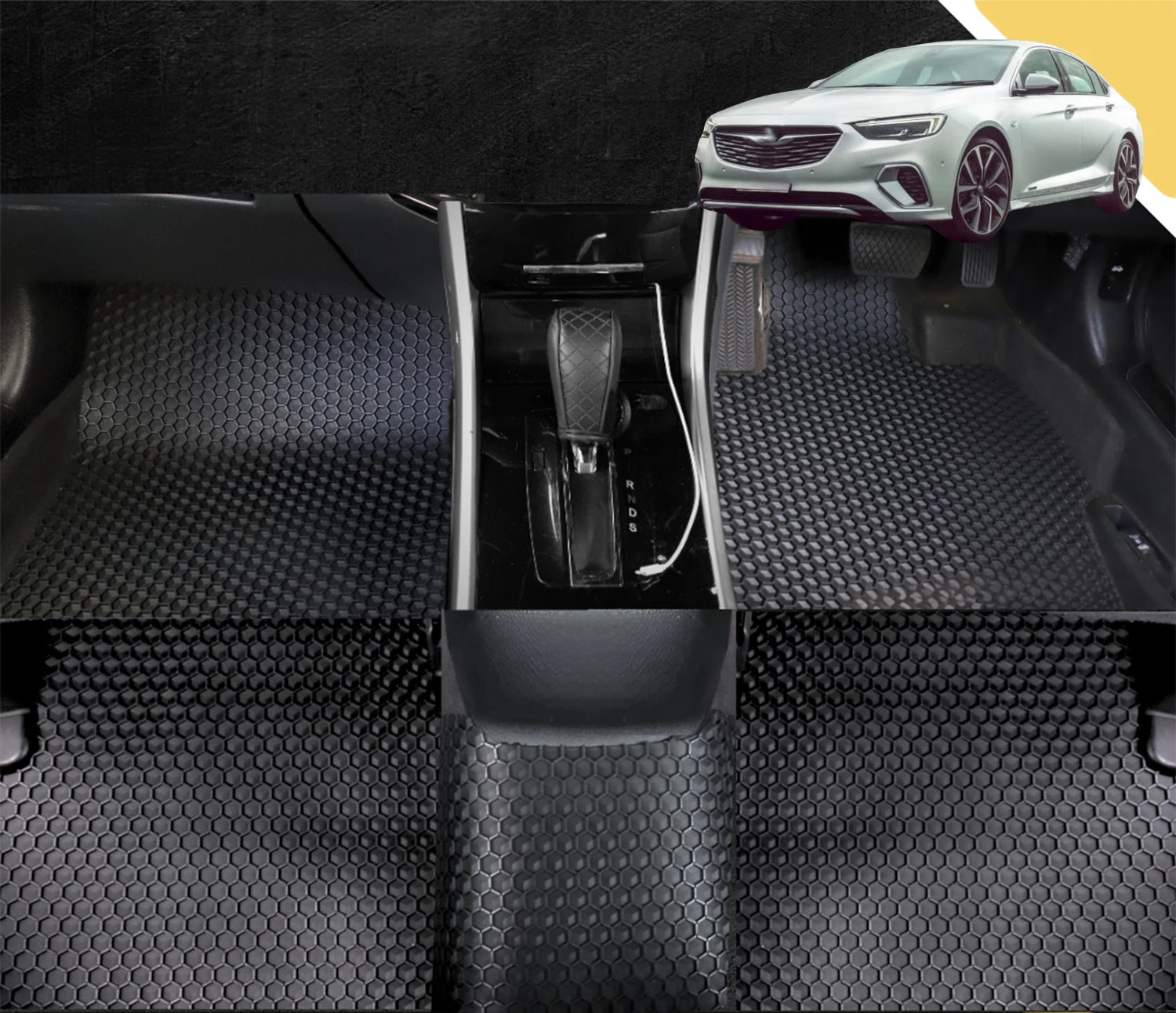 6D PRO Car Floor Mats for Holden Commodore 2018 - 2020 (ZB) (Full Set)